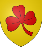 Blason ville fr Trébas (Tarn)